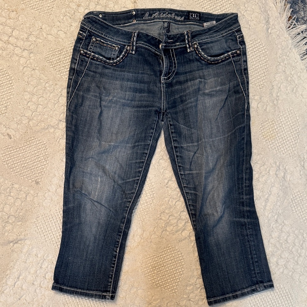 L.A. Idol Midnight Blue Ankle Jeans